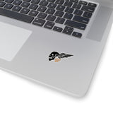 Flying Skull Sticker, Sticker, Printify, Clutch Monkey Moto