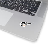 Flying Skull Sticker, Sticker, Printify, Clutch Monkey Moto