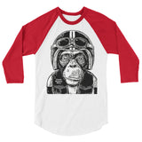 Barry the Monkey Baseball Tee, Shirt, Clutch Monkey Moto, Clutch Monkey Moto