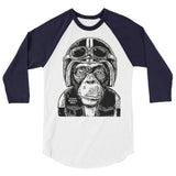 Barry the Monkey Baseball Tee, Shirt, Clutch Monkey Moto, Clutch Monkey Moto