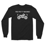 Ride Pretty Machines Long Sleeve, Shirt, Clutch Monkey Moto, Clutch Monkey Moto 